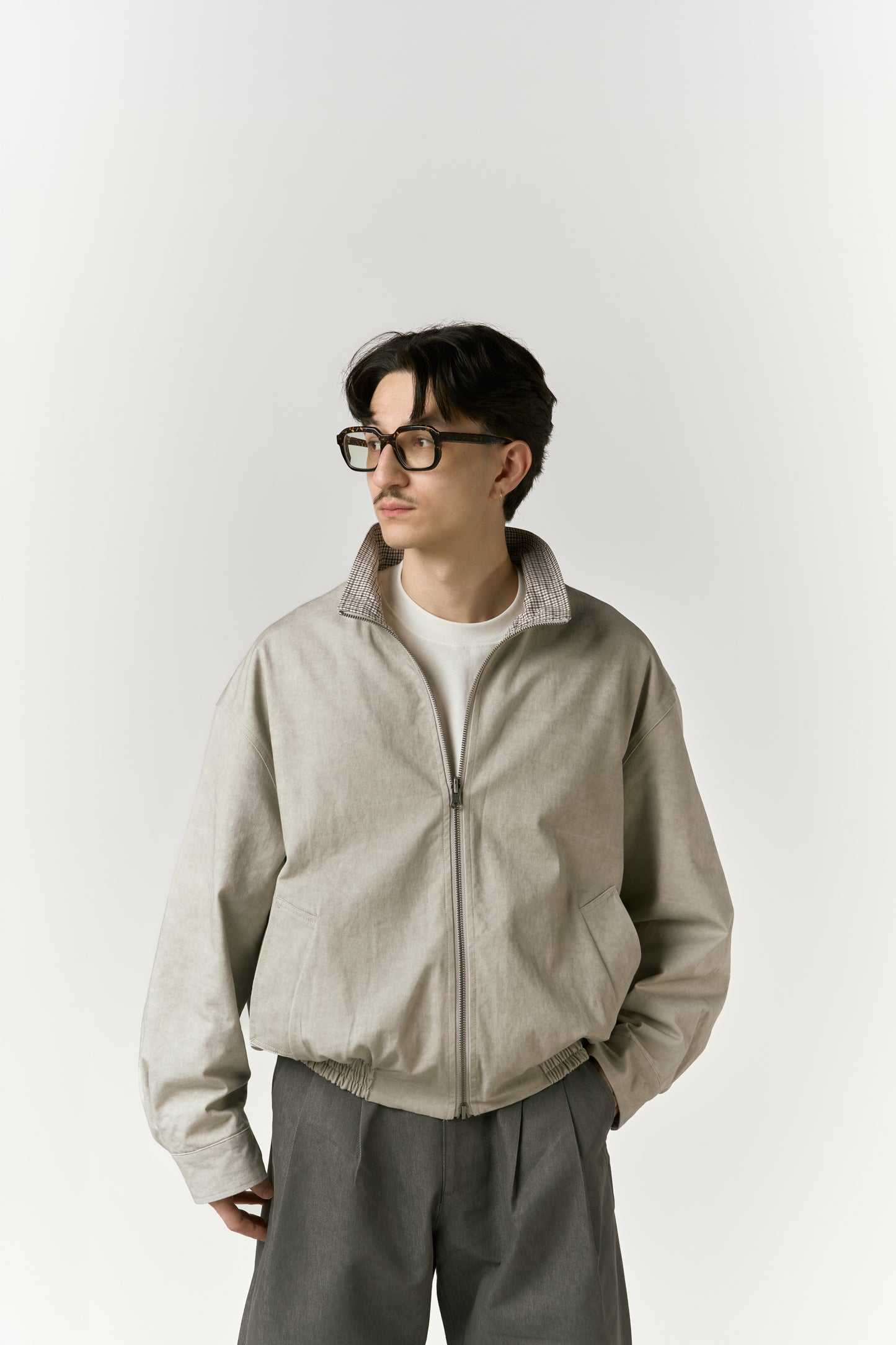 Veste Harrington Réversible