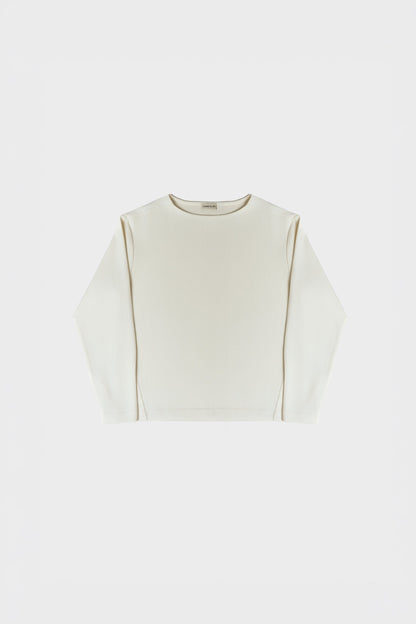 T-shirt Manches Longues Côtelé – Maille Respirante