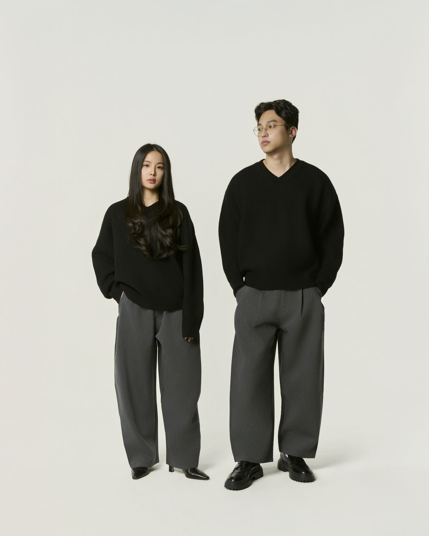 Pantalon Barrel Taille Ajustée