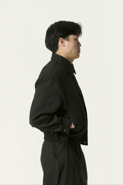 Veste Matelassée Effet Velours