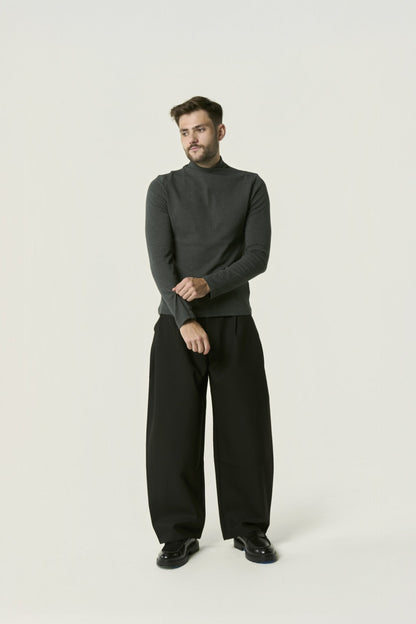 Haut ajusté à col croisé montant