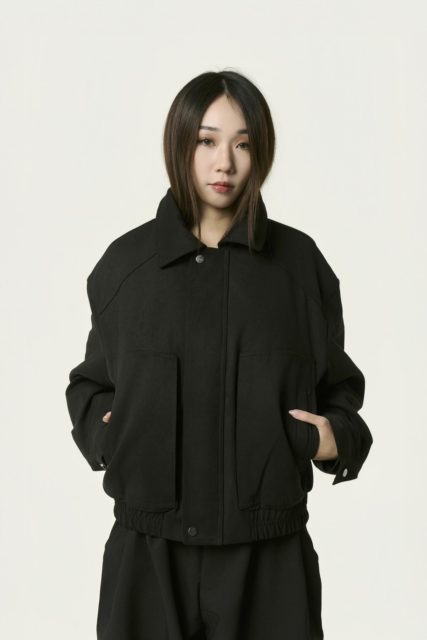 Veste Matelassée Effet Velours