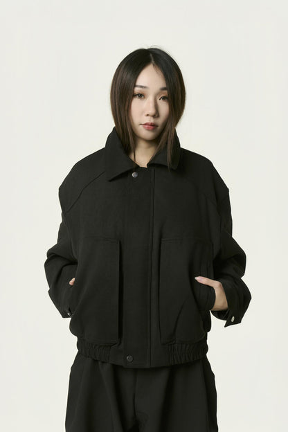 Veste Matelassée Effet Velours