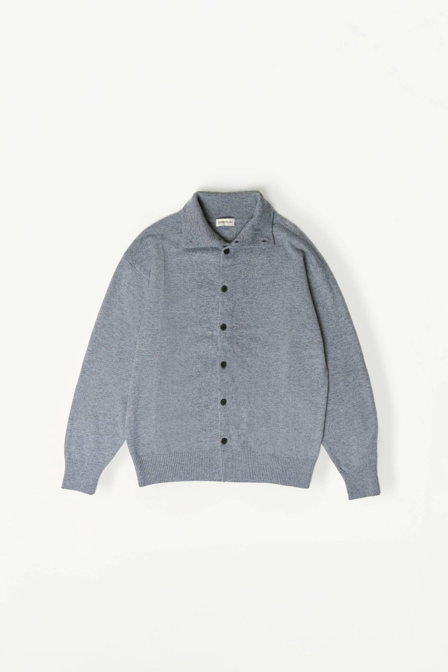 Cardigan à Col Montant