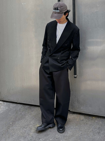 Blazer Croisé Coupe Ample – Double Boutonnage