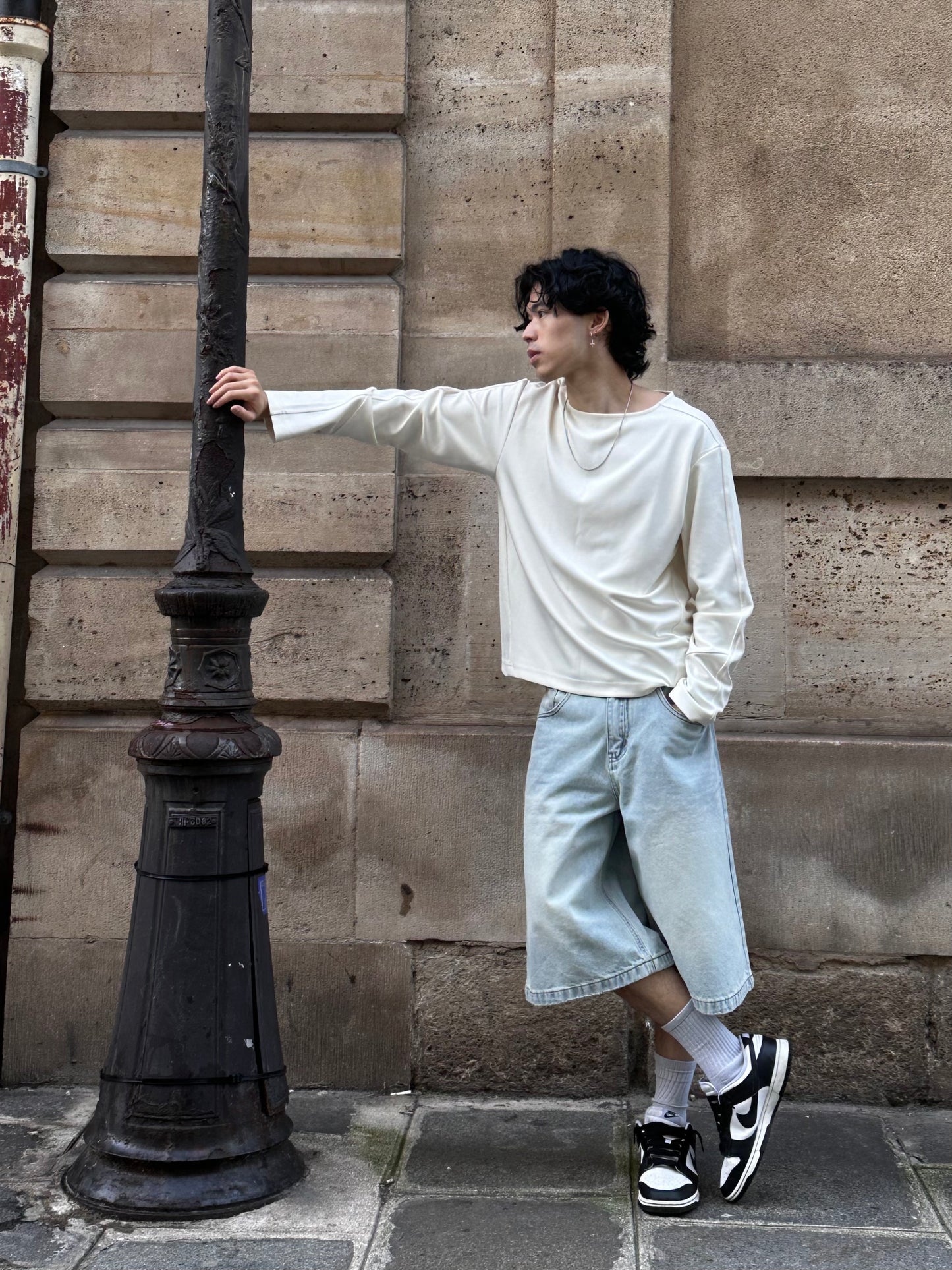 T-shirt Manches Longues Côtelé – Maille Respirante