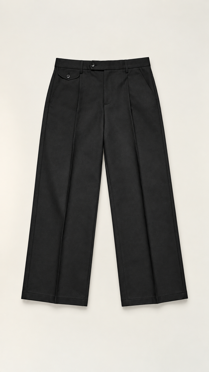 Pantalon Tailoring Semi-Large à Pinces