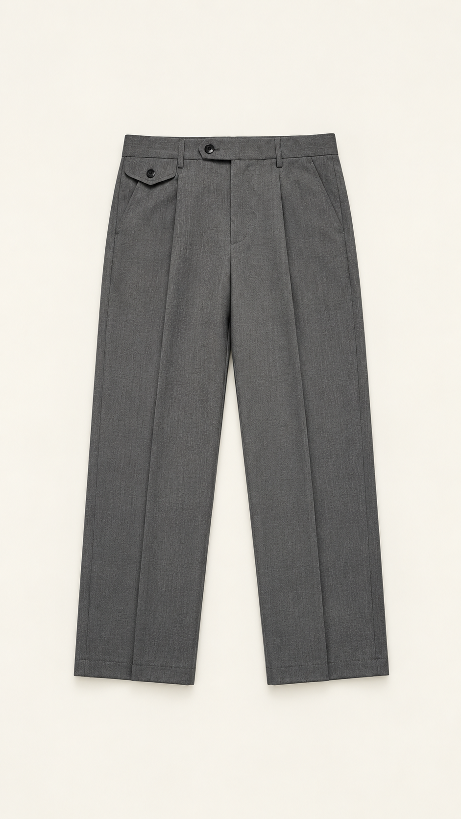 Pantalon Tailoring Semi-Large à Pinces