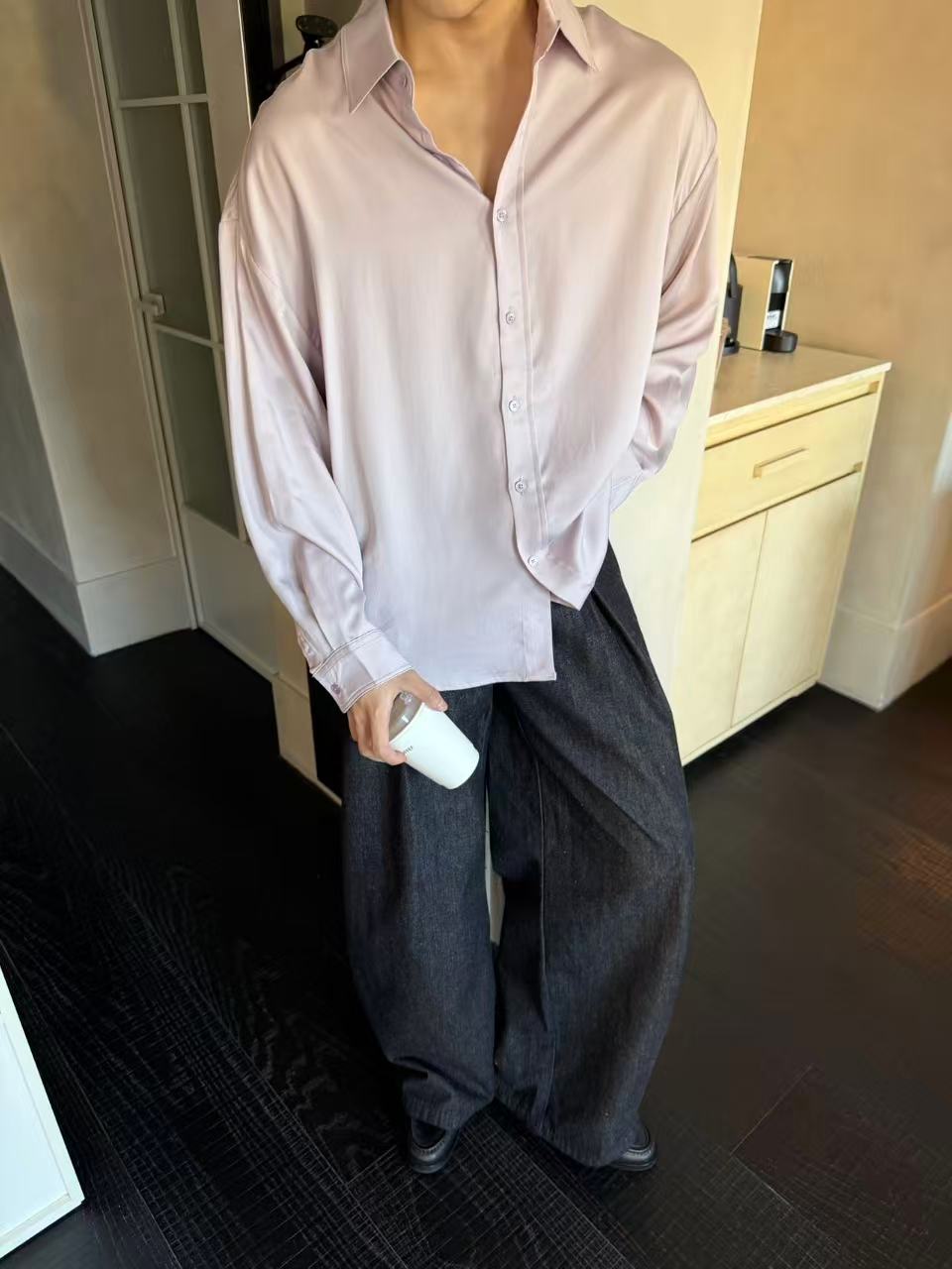 Chemise Fluide Légère Unisexe