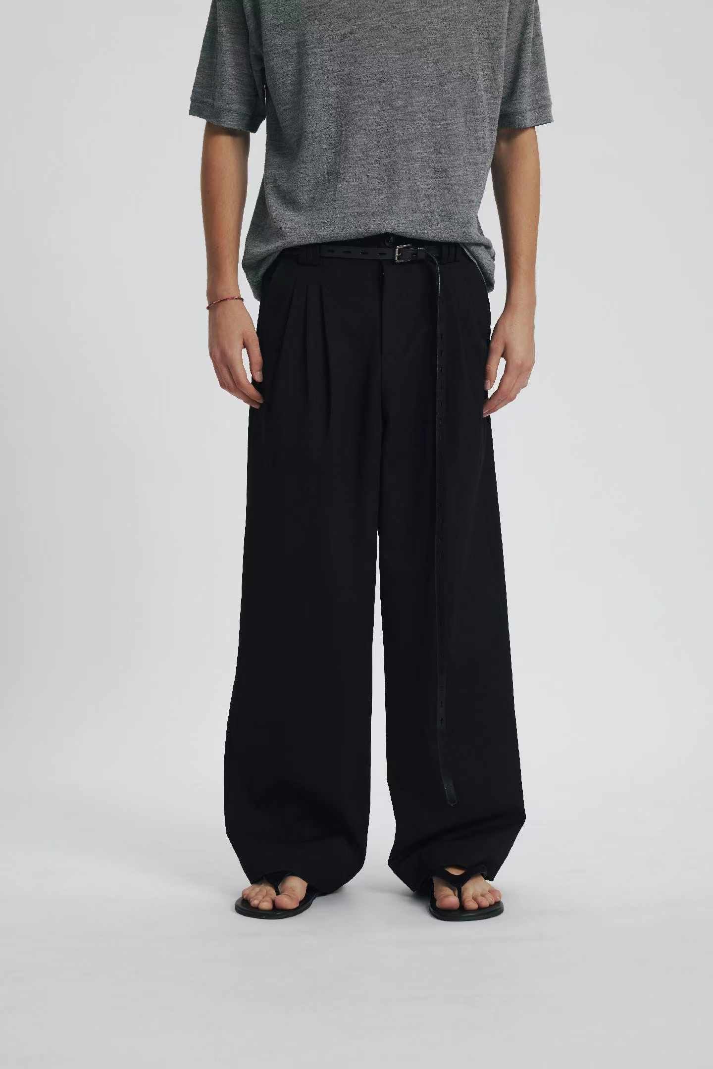Pantalon à Pinces Semi-Wide Fit