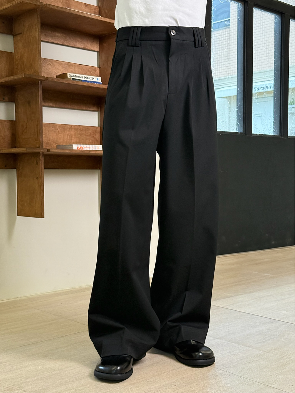 Pantalon à Pinces Semi-Wide Fit