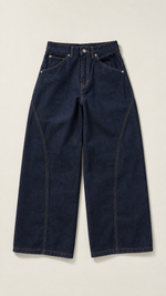 Men's Structured Barrel Jeans