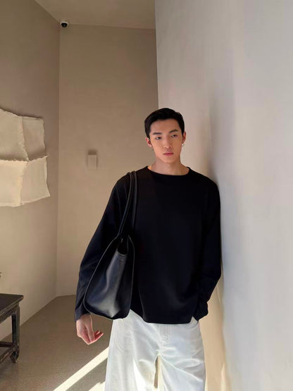 T-shirt Manches Longues Côtelé – Maille Respirante